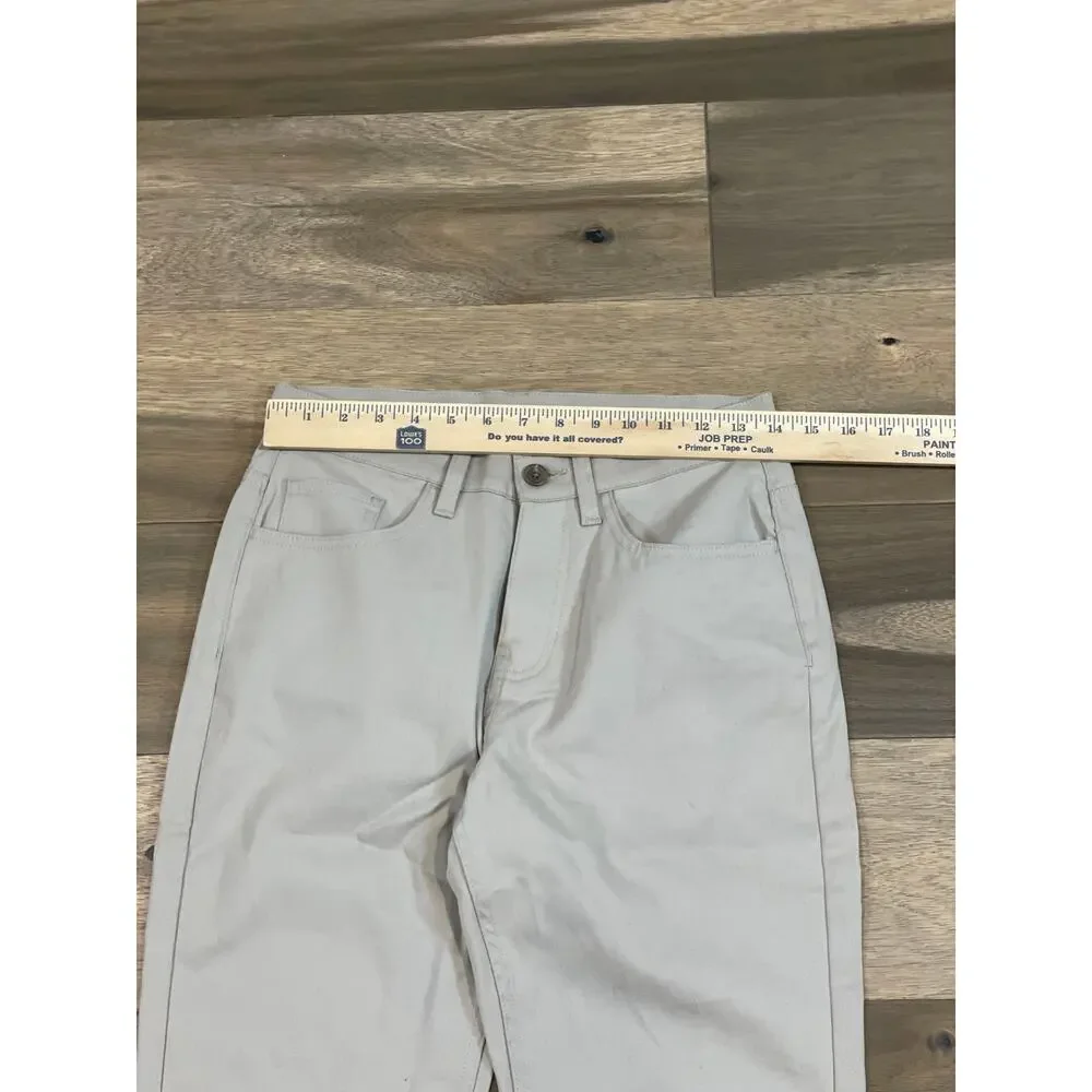 Nautica School Uniform Boys 16 Khaki Chino Pants Cotton Stretch New With Tag